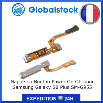 Nappe du Bouton Power On Off pour Samsung Galaxy S8 Plus SM-G955