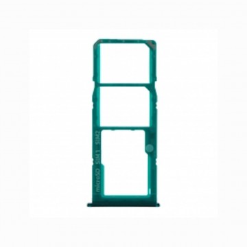 Tiroir de carte sim pour Samsung Galaxy A51 Dual Card Vert