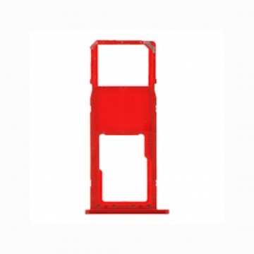 Tiroir de carte sim pour Samsung Galaxy A01 Single Card Rouge