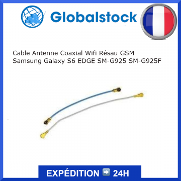 Cable Antenne Coaxial Wifi Résau GSM Samsung Galaxy S6 EDGE SM-G925 SM-G925F