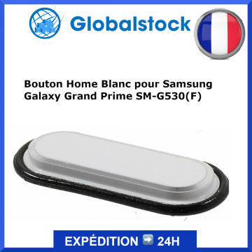 Bouton Home Blanc pour Samsung Galaxy Grand Prime SM-G530(F)