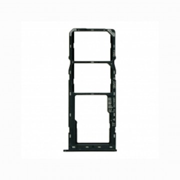 Tiroir de carte sim pour Samsung Galaxy A10s Dual Card Noir