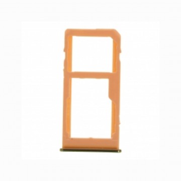 Tiroir de carte sim pour Samsung Galaxy A60 Dual Card Gold / Or