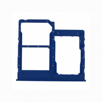 Tiroir de carte sim pour Samsung Galaxy A20e Double sim clair Bleu