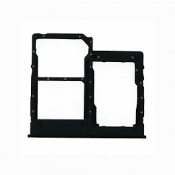 Tiroir de carte sim pour Samsung Galaxy A20e Dual Card Noir