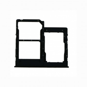 Tiroir de carte sim pour Samsung Galaxy A2 CORE Dual Card Noir