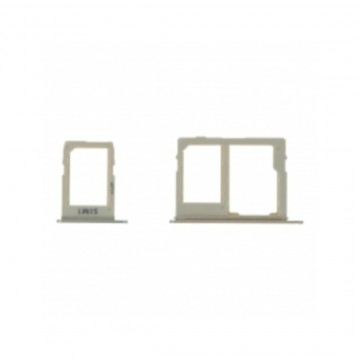 Tiroir de carte sim pour Samsung Galaxy J2 Core J260 Dual Card / Or Gold