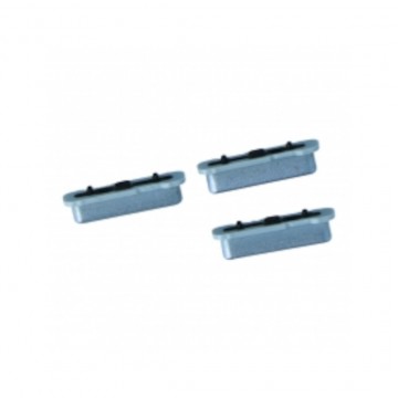 Touche latéral ( volume et power) pour Samsung Galaxy J7 (2018) 3pcs in one set Bleu