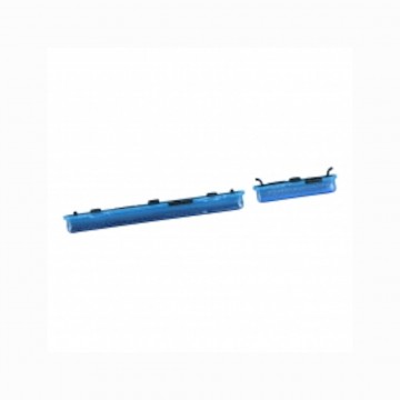 Touche latéral ( volume et power) pour Samsung Galaxy A20/A50/A30/A40/A70 foncé 2pcs in one set Bleu