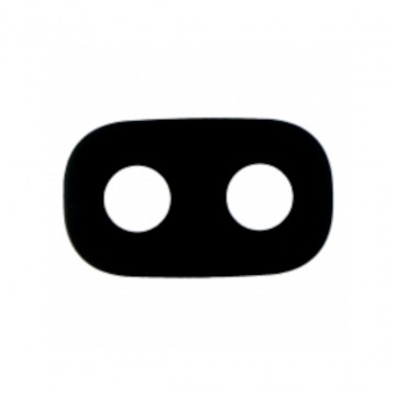 Lentille de caméra arrière pour Samsung Galaxy J3 2018 Noir