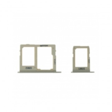 Tiroir Carte SIM et Micro SD pour Samsung Galaxy J6/J4/J8 Dual Card / Or Gold