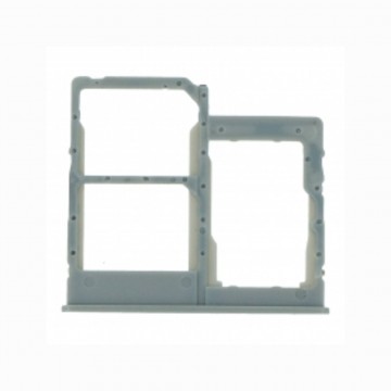 Tiroir de carte sim pour Samsung Galaxy A40 Dual Card Blanc