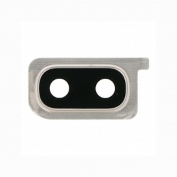 Lentille en verre caméra arrière pour Samsung Galaxy A20 Orange