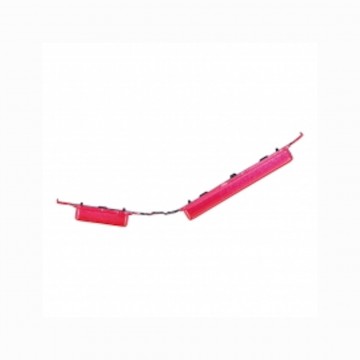 Touche latéral ( volume et power) pour Samsung Galaxy A10 2pcs in one set Rouge