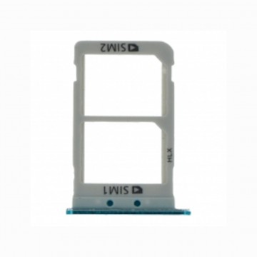 Tiroir de carte sim pour Samsung Galaxy A8s G887 Dual Card Vert