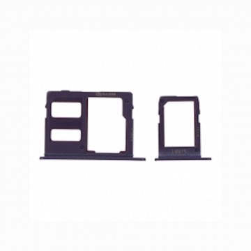 Tiroir de carte sim pour Samsung Galaxy A6 Plus 2018/A6 2018 Single Card Violet