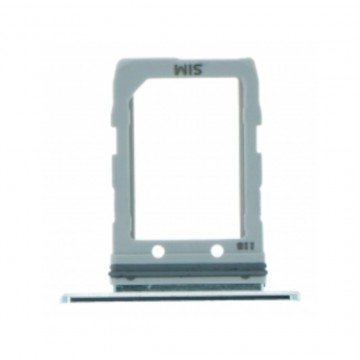 Tiroir de carte sim pour Samsung Galaxy Fold/Fold 5G Single Card Version Silver / Argent