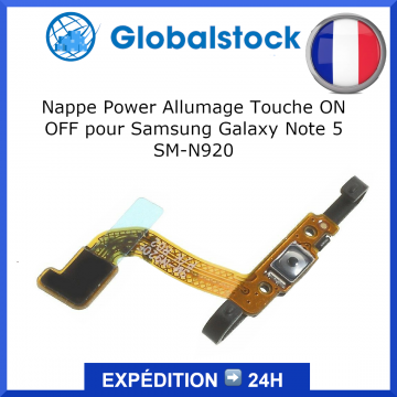 Nappe Power Allumage Touche ON/OFF pour Samsung Galaxy Note 5 SM-N920