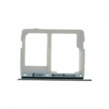 Tiroir de carte sim pour Samsung Galaxy C5 Pro Dual Card Version noir
