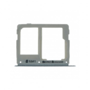 Tiroir de carte sim pour Samsung Galaxy C7 Pro Dual Card Version noir