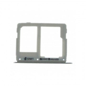 Tiroir de carte sim pour Samsung Galaxy C7 Pro Dual Card Version Gold / Or