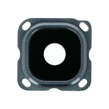 Lentille en verre caméra arrière pour Samsung Galaxy C5 noir