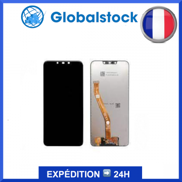 Ecran LCD + Vitre tactile pour Huawei P Smart Plus Noir  + outils