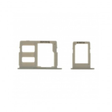 Tiroir de carte sim pour Samsung Galaxy On5 Pro/On7 (2016) G6100 Single Card Gold / Or