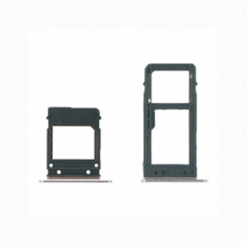 Tiroir de carte sim pour Samsung Galaxy A5 (2017) Dual Card rose