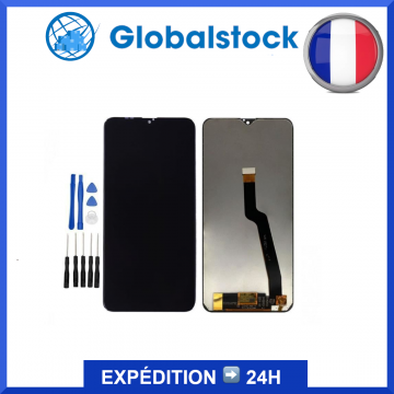 Ecran LCD + vitre tactile pour Samsung Galaxy A10 (A105FN) Noir + outils