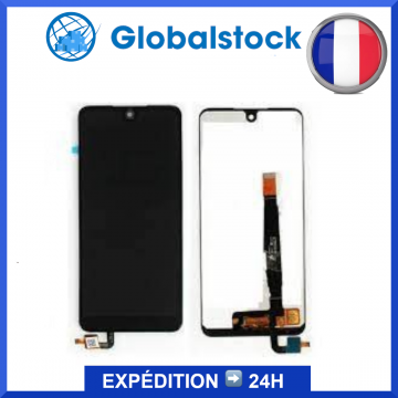 Ecran LCD + Vitre tactile pour WIKO VIEW 2 Noir + Outils