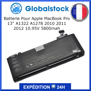 Batterie pour  APPLE MACBOOK PRO 13" A1322 / A1278