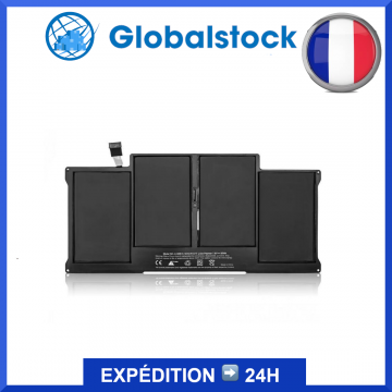 Batterie pour Macbook Air 13" A1466 2012 55WH/ 7.6V 55wh/7200mAh Noir