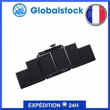 Batterie pour MacBook Pro "Core i7" Avant -2013 2.7 15" Retina Series 10,95V95Wh Noir