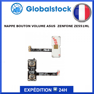 NAPPE BOUTON VOLUME POUR ASUS  ZENFONE ZE551ML