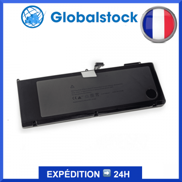 Batterie pour MacBook Pro 15.4" 2.0GHz Core i7 (A1286) - Avant 2011  MC721LL/A 11.1V 4400mAh