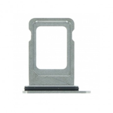 Tiroir de carte sim pour iPhone 12 Pro/12 Pro Max Single Card / Argent Silver