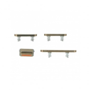Bouton latéral + Volume mute pour iPhone 12 Pro/12 Pro Max / Or Gold
