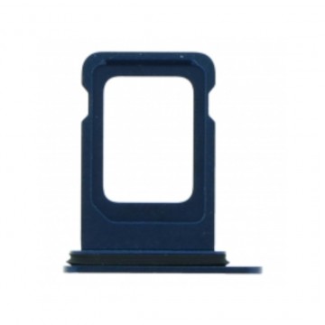Tiroir de carte sim pour iPhone 12 Single Card Bleu