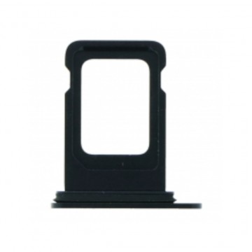 Tiroir de carte sim pour iPhone 12 Single Card Version Noir