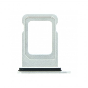 Tiroir de carte sim pour iPhone 12 Single Card Blanc