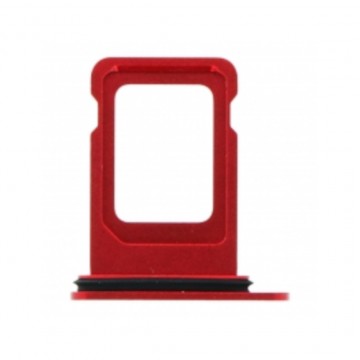 Tiroir de carte sim pour iPhone 12 Double Carte Rouge