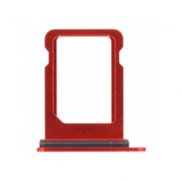 Tiroir de carte sim pour iPhone 12 Mini Single Card Rouge