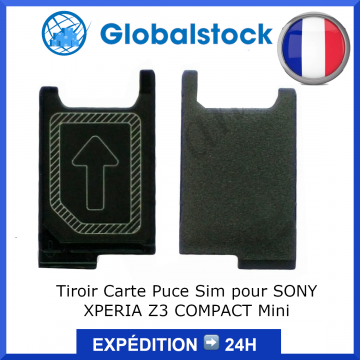 Tiroir Carte Puce Sim pour SONY XPERIA Z3 COMPACT Mini