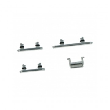 Bouton latéral + Volume mute pour iPhone 11 Pro/11 Pro Max Blanc