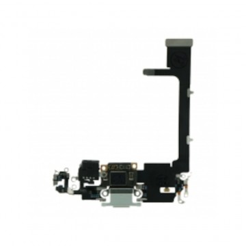 Nappe connecteur de charge sur carte mère pour iPhone 11 Pro Blanc