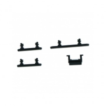 Bouton latéral + Volume mute pour iPhone 11 Noir