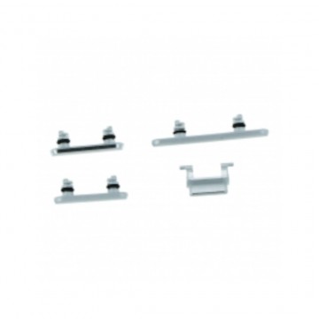 Bouton latéral + Volume mute pour iPhone 11 Blanc