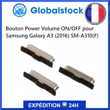 Bouton Power Volume ON/OFF pour Samsung Galaxy A3 (2016) SM-A310(F) Gold