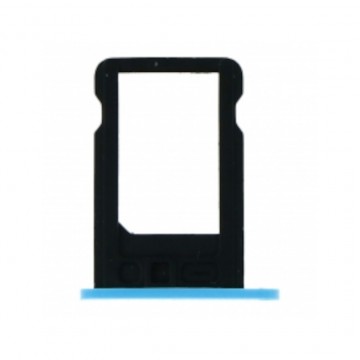 Tiroir de carte sim pour iPhone 5c Bleu